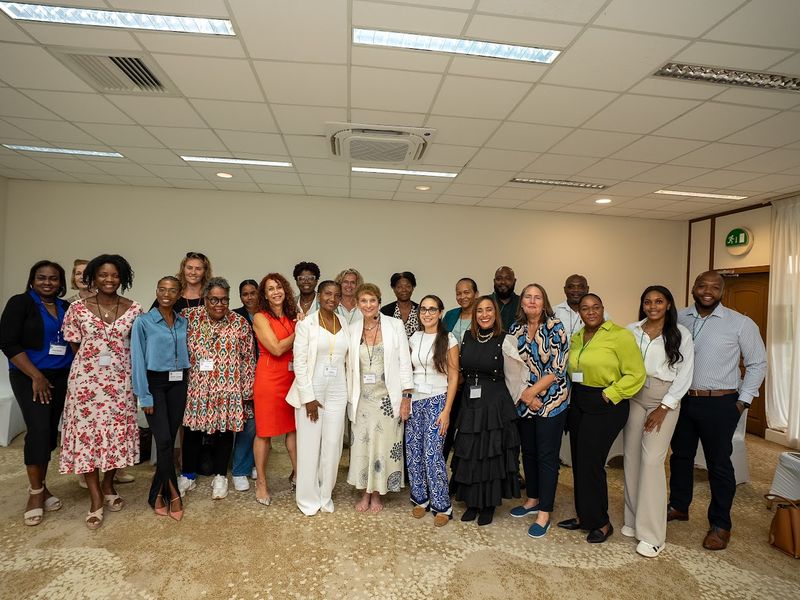 Group photo of past attendees